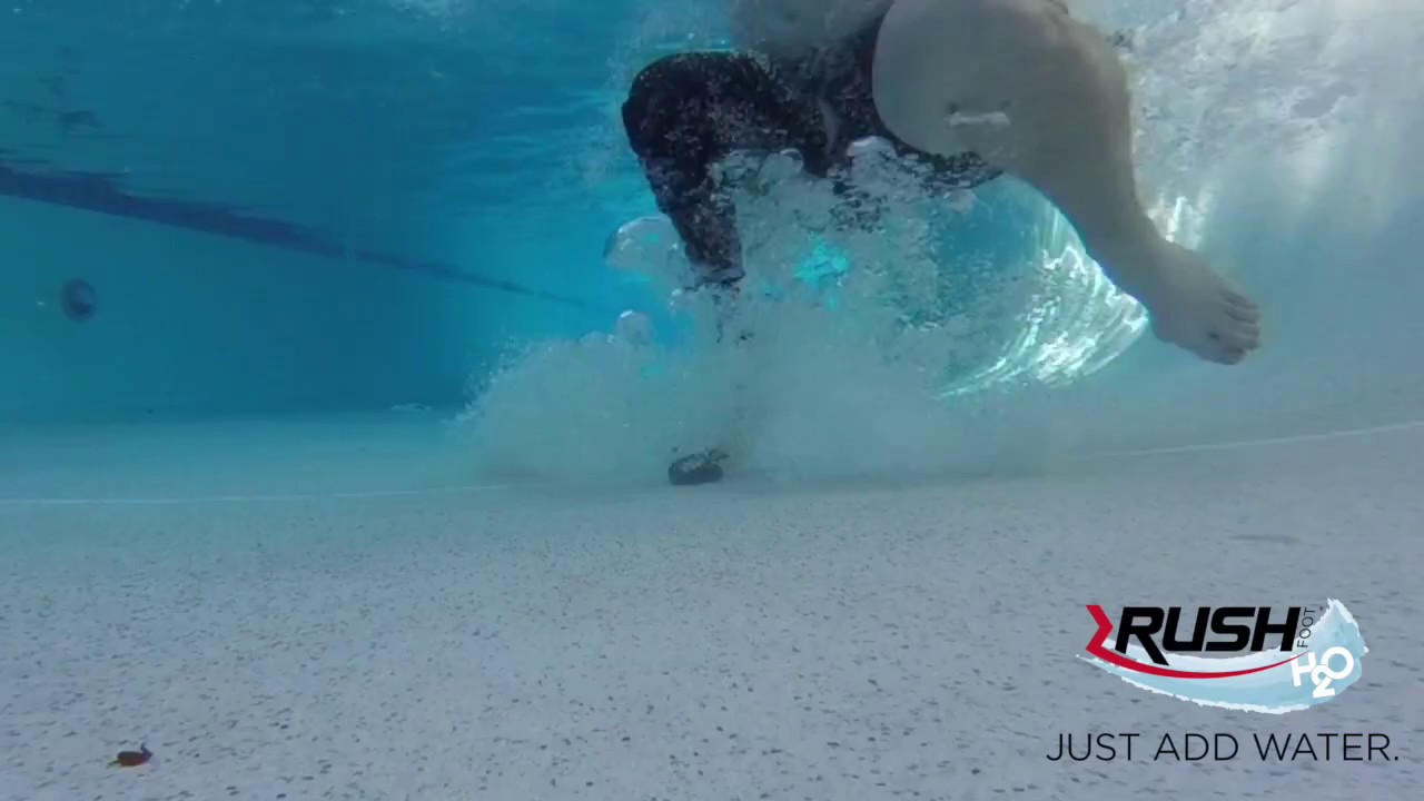Just Add Water - Introducing the NEW RUSH Foot H2O Collection