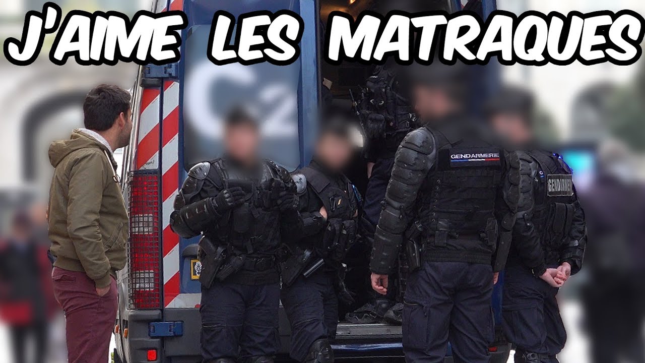 Draguer une CRS - Défi Prank - Les Inachevés