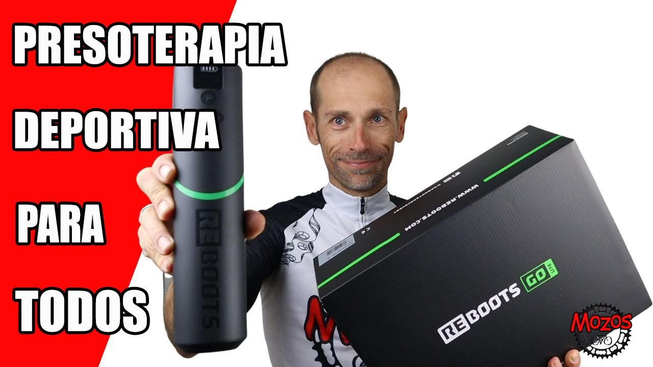 Presoterapia deportiva al alcance de todos con Reboots GO LITE