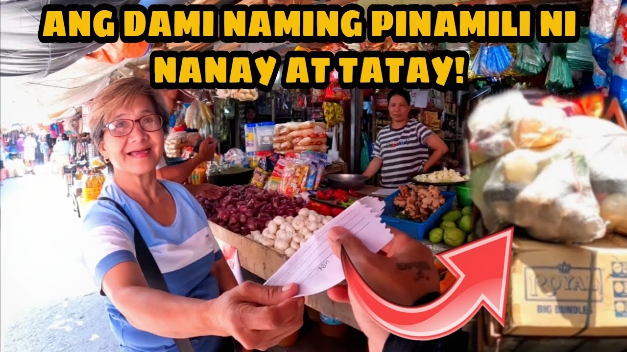 SINAMAHAN AKO NG TATAY ROMAN AT NANAY LUZ SA PAGPAMILI NG MGA REKADO | KAUTOL TV