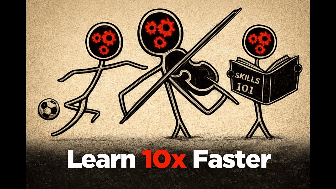 How To Learn ANY SKILL So Fast It Feels Like CHEATING