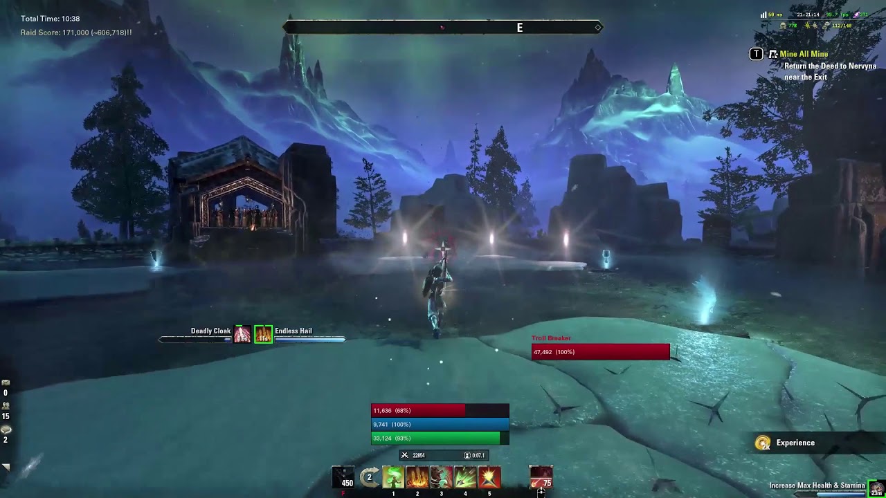 ESO: Vet Maelstrom Arena - Stamina Templar - 597k - Clockwork City (Full run)