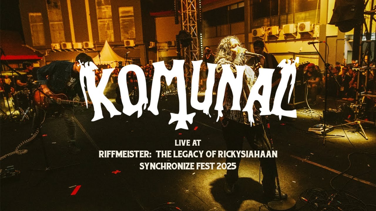 KOMUNAL Live at Synchronize Festival 2025 - Riffmeister: The Legacy of Ricky Siahaan