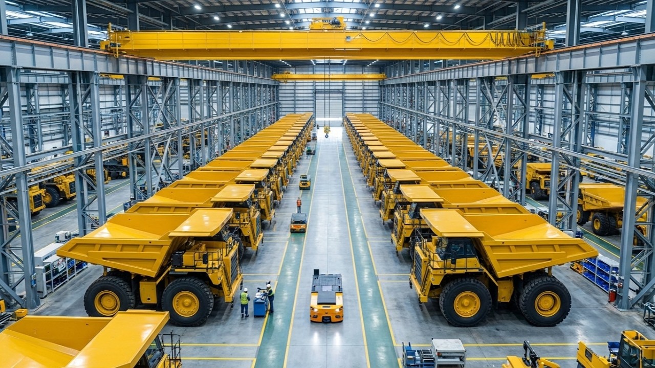 How $5,000,000 Mining Trucks Are Made | Full Factory Tour & Manufacturing Process