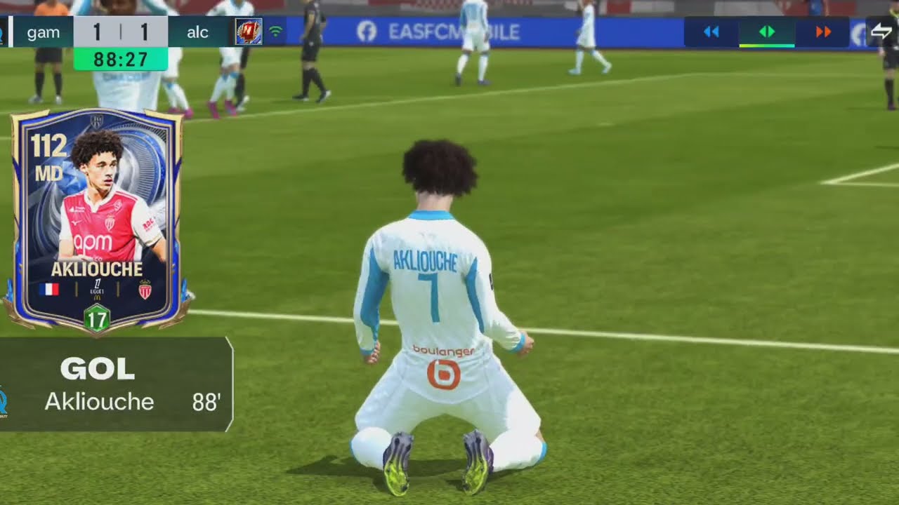 FC Mobile⚽: Sevilla FC⚫⚪ VS Olympique de Marsella ⚪🔵 Division Rivals🤝Remontada épica💀Campeón de FC🔝🔝