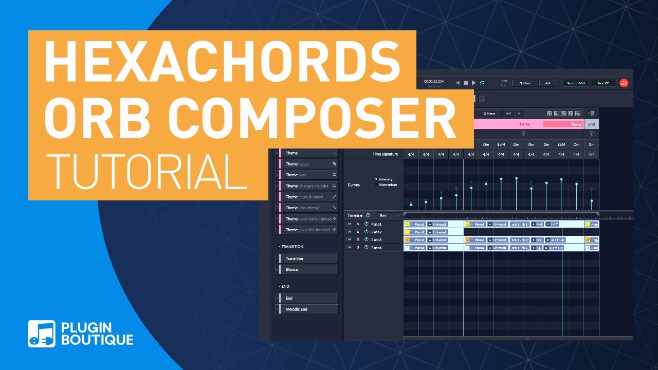 Hexachords Orb Composer Artist S &mdash; инструмент для сочинения музыки | Обзор основных функций. Учебное пособие.