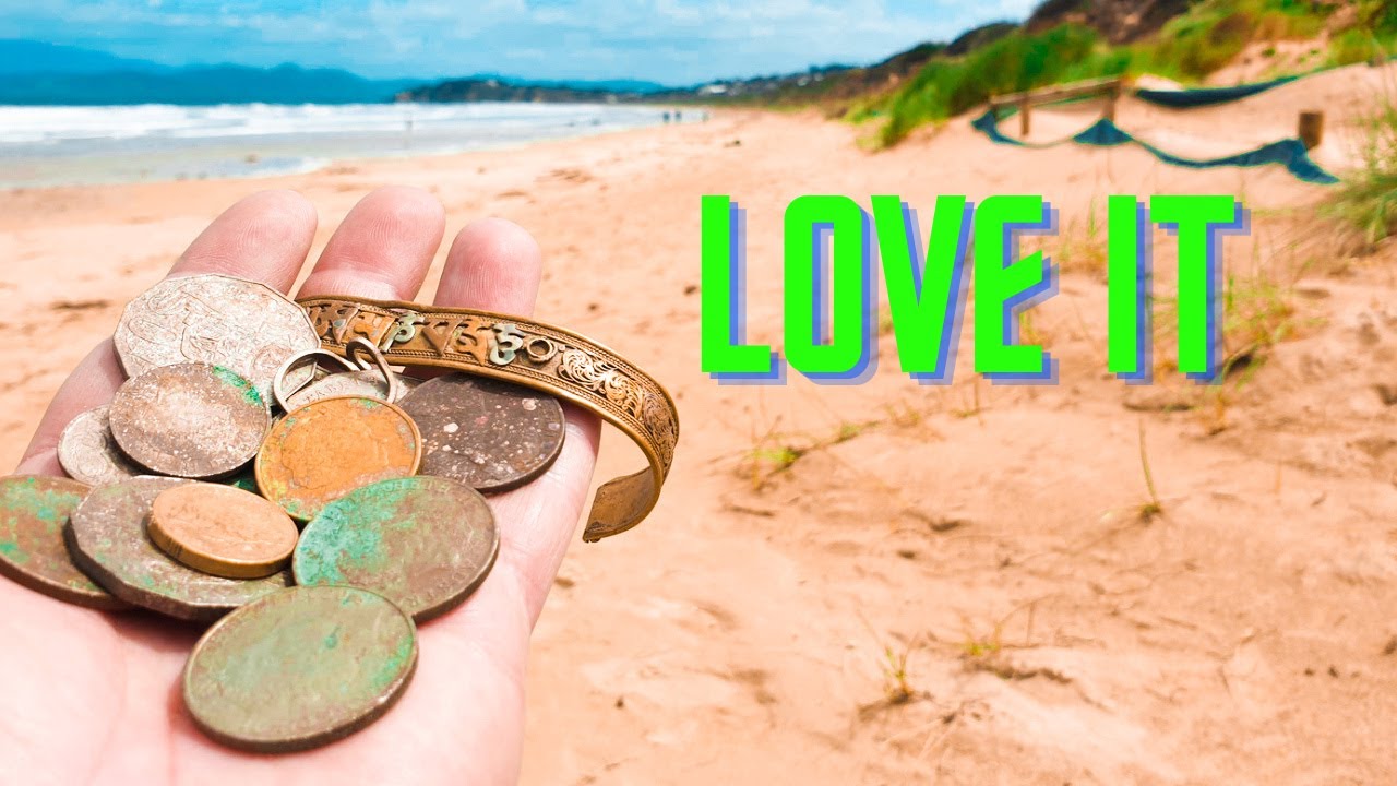 This is Why I Keep Metal Detecting Australian Beaches