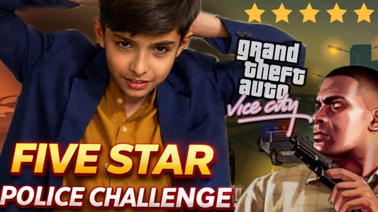 Five star police challenge in GTA Lariy Express