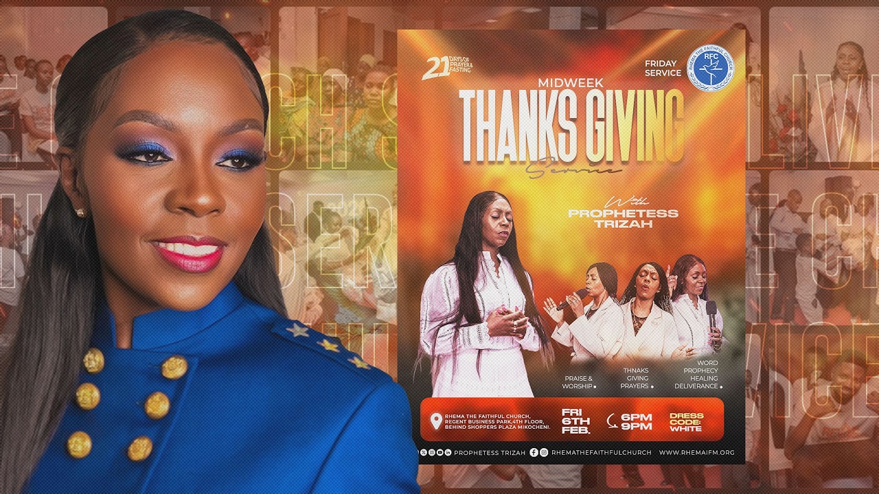 🛑 (LIVE) THANKSGIVING CHURCH SERVICE with Prophetess Trizah