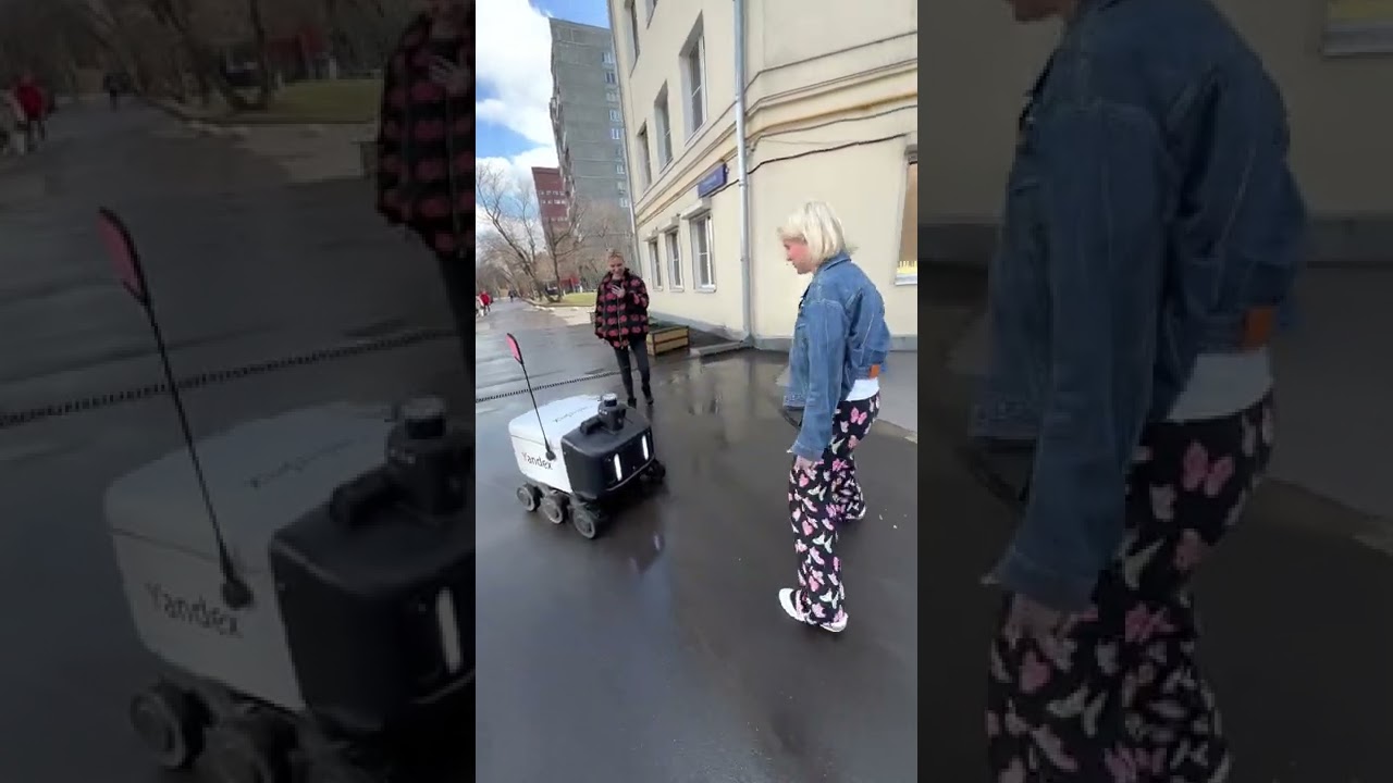 Interesting fact about RUSSIA: robots deliver food in Moscow. Did you know that?