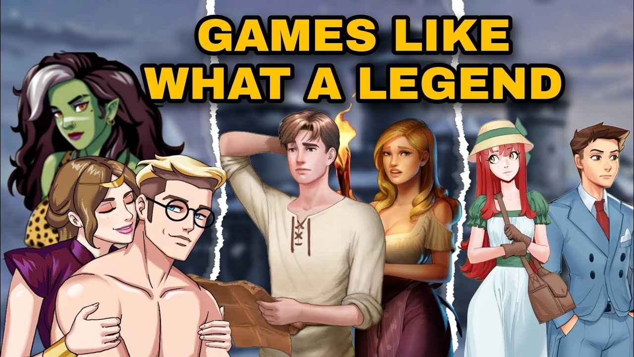 GAMES LIKE WHAT A LEGEND | visual novels like summertime saga 