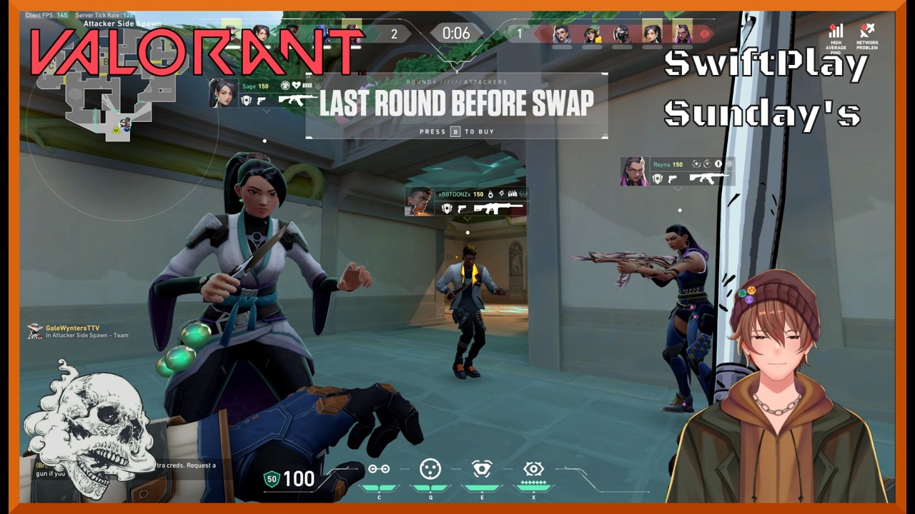 Valorant | Swiftplay Sunday's with Randoms Part 1