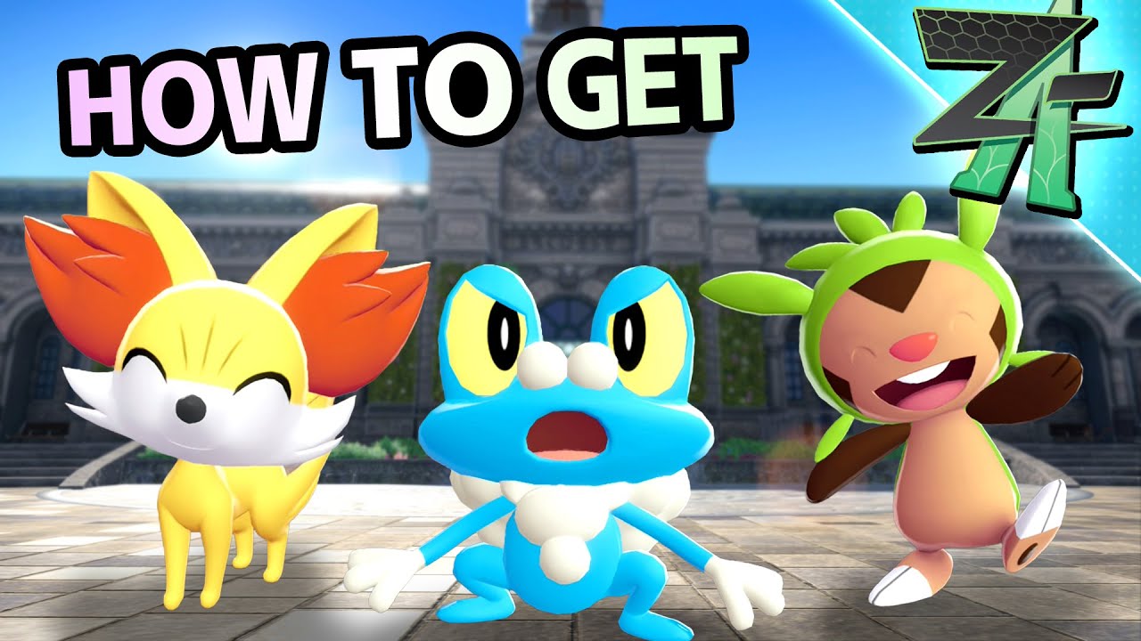 How to Get Kalos Starters EARLY in Pokémon Legends Z-A