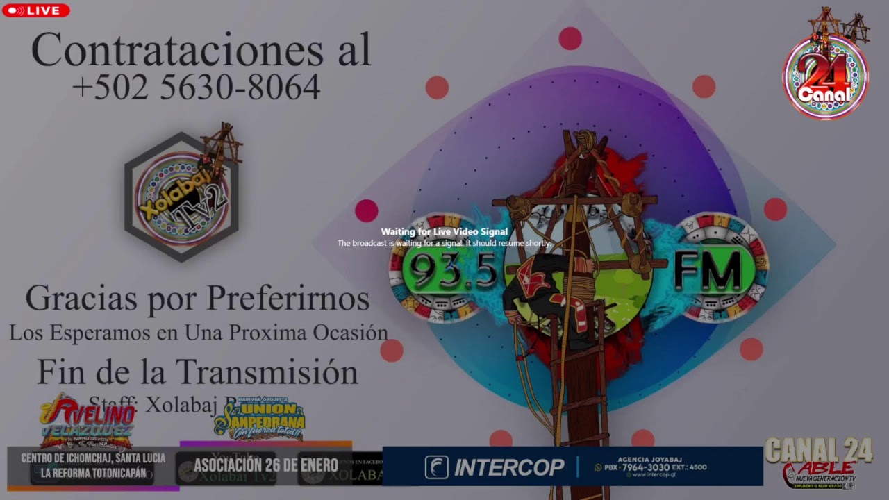 En Vivo Desde Centro Ichomchaj Santa Lucía La Reforma Totonicapán