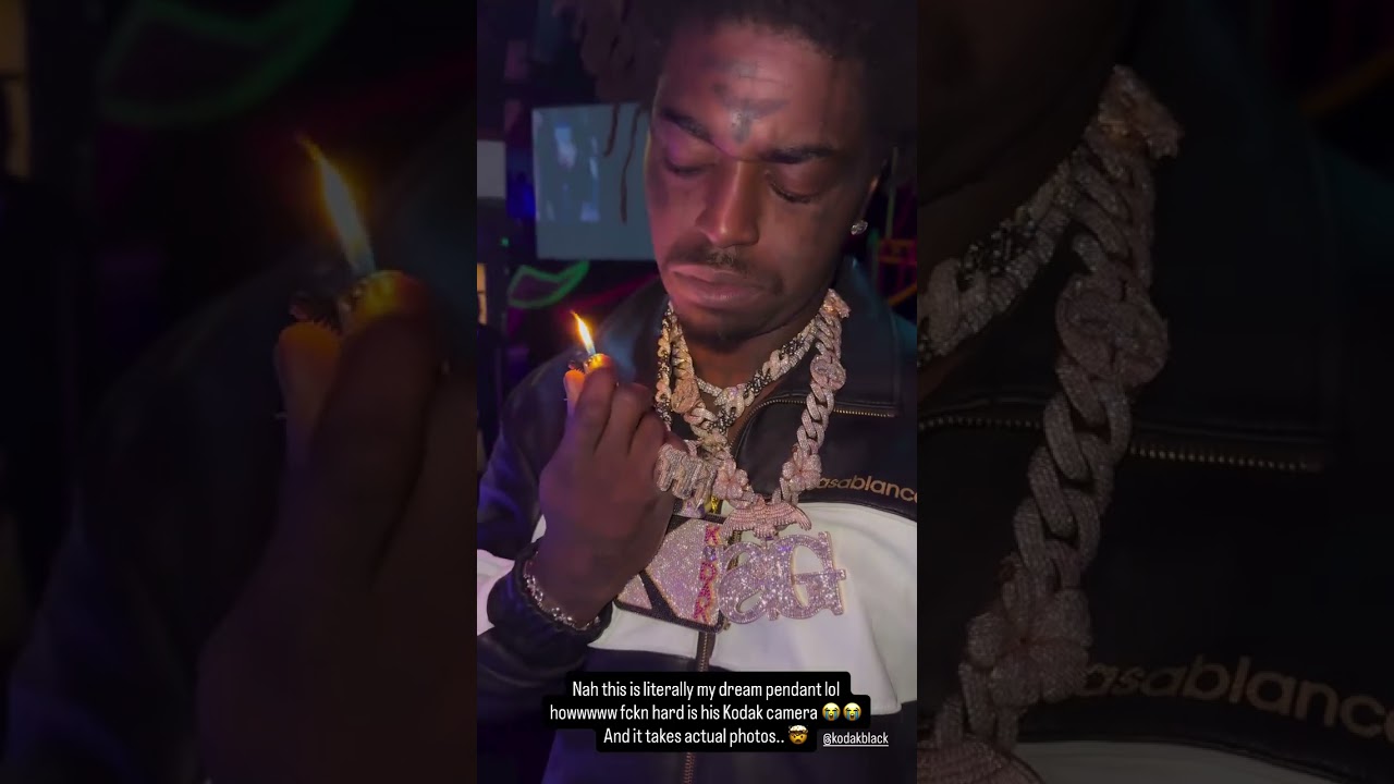📸 Kodak Black New Chain #thatdancer #Sniper