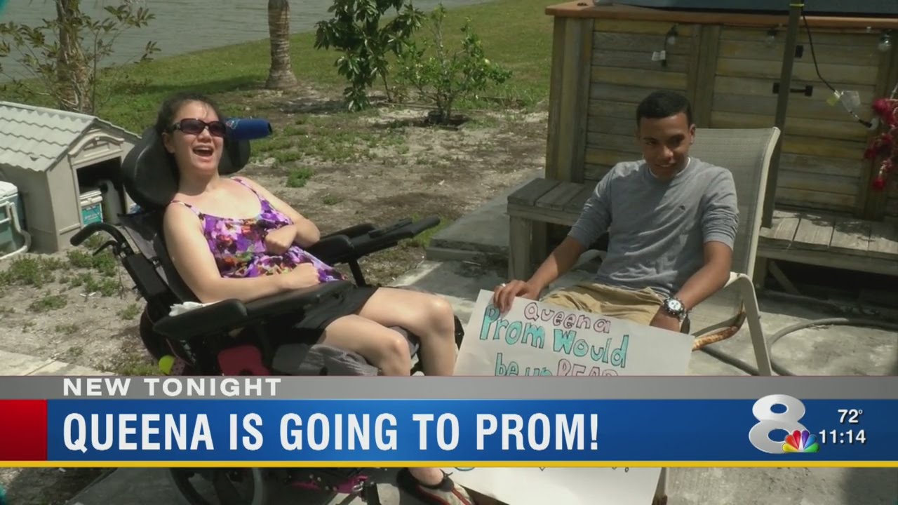 Queena is going to prom