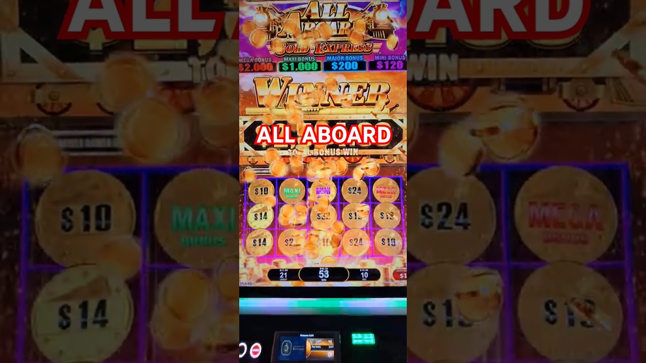 All Aboard Handpay Fontainebleau High Limit Room