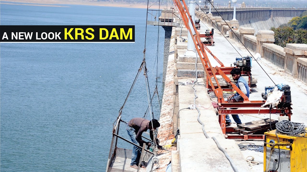 A new look Krishna Raja Sagar (KRS) Dam - Star of Mysore