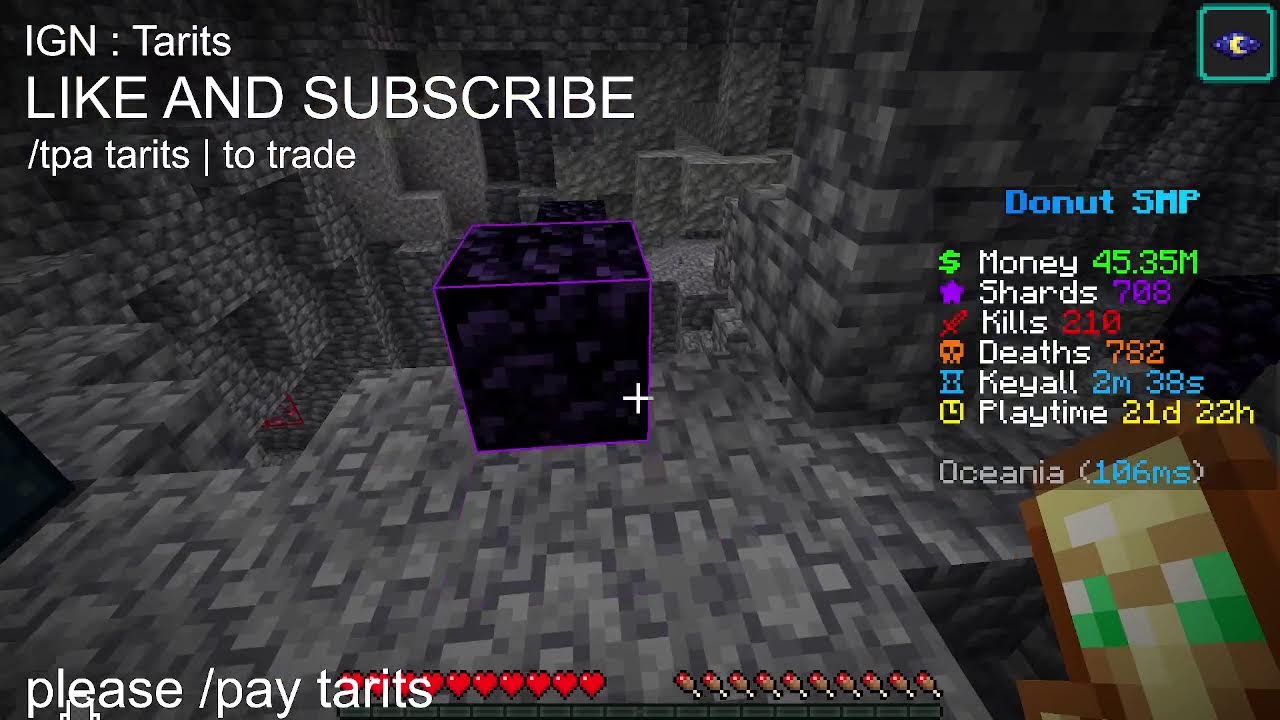 DONUT SMP LIVE | 3M PER BASE | LOOTDROP?