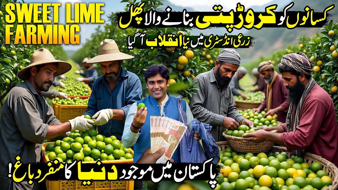 Sweet Lime Farming In Pakistan | Most Profitable Business For Farmers | Kissan Ka Pakistan
