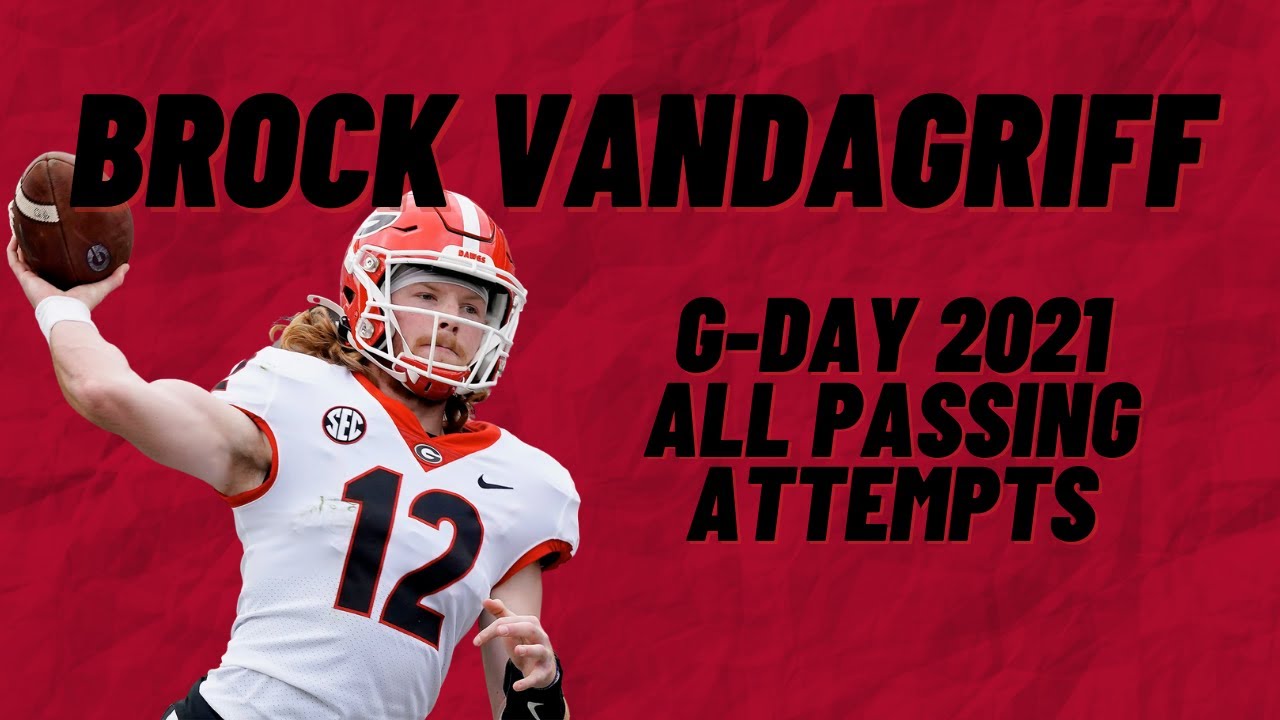 Brock Vandagriff 2021  G-Day Film - All Passing Attempts
