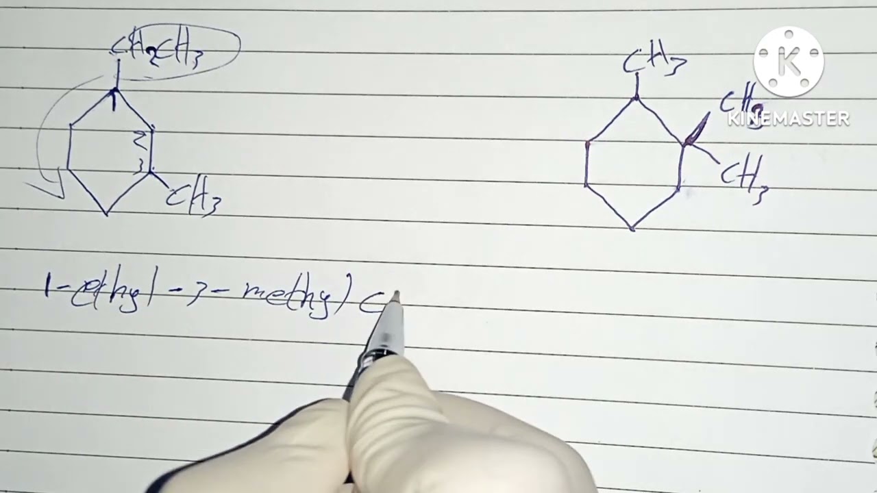 تسمية الالكانات 4 ( الالكانات الحلقية) 🧪