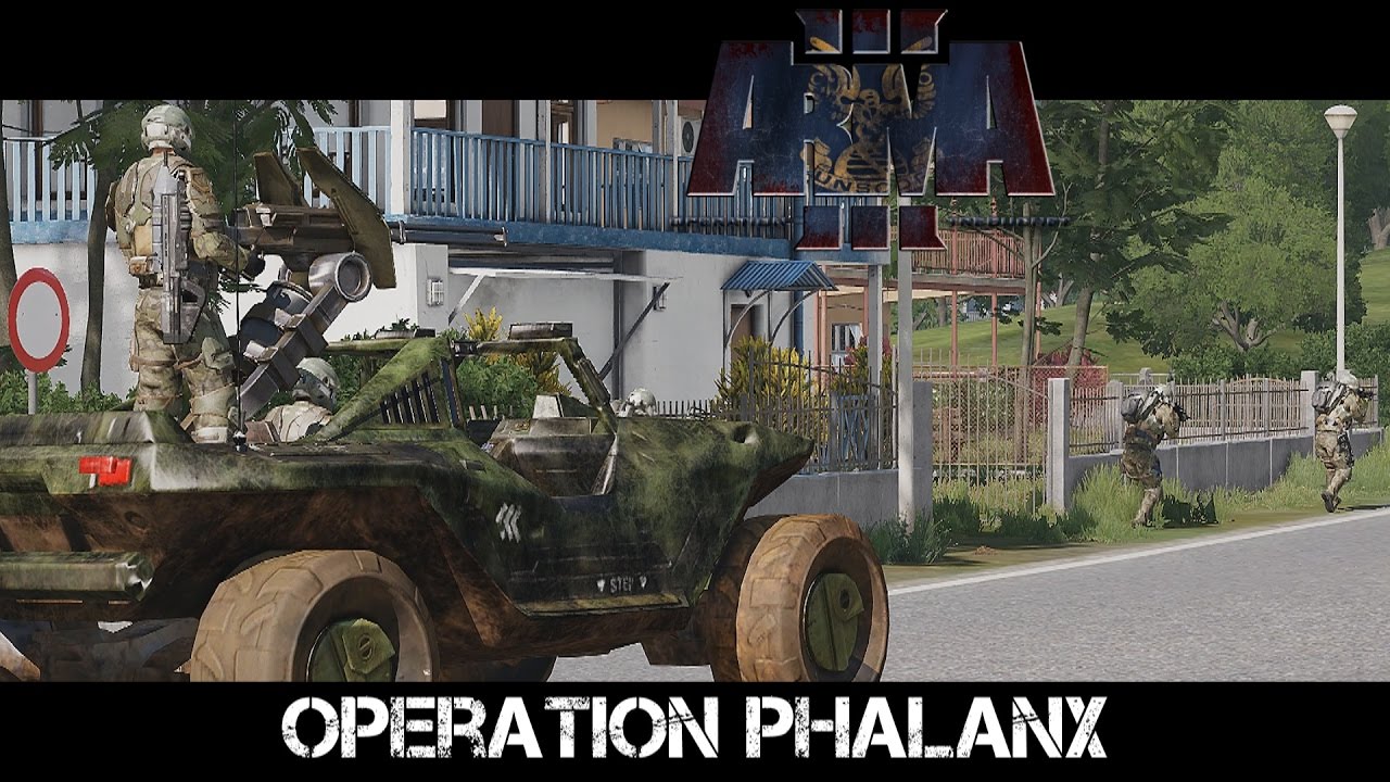 Operation Phalanx - Halo Gameplay in ArmA 3