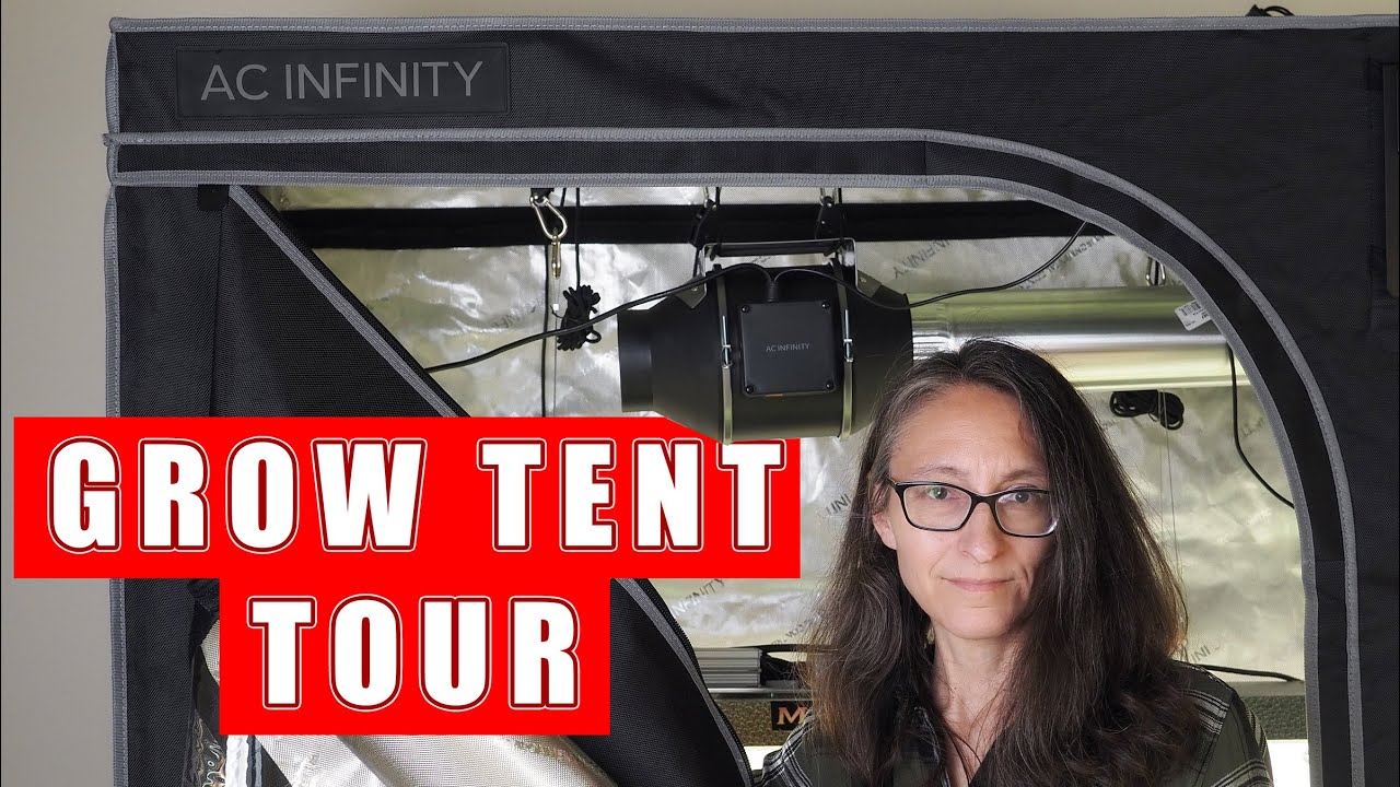 Экскурсия по палаткам AC Infinity Grow