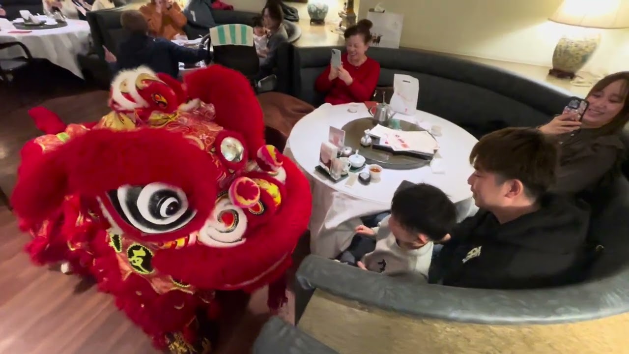 春節 採青 (中国獅子舞) 2026年2月17日 〜菜香新館＠横浜中華街〜