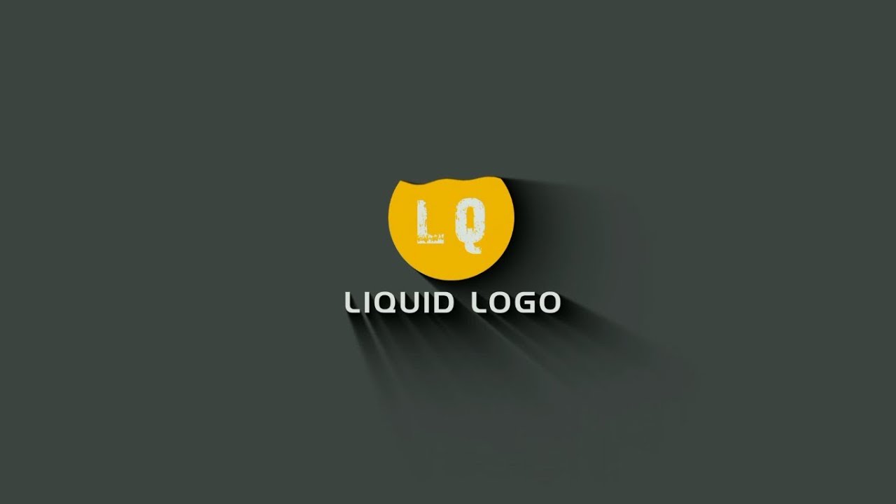 Liquid Logo Reveal After Effects No Plugins Needed