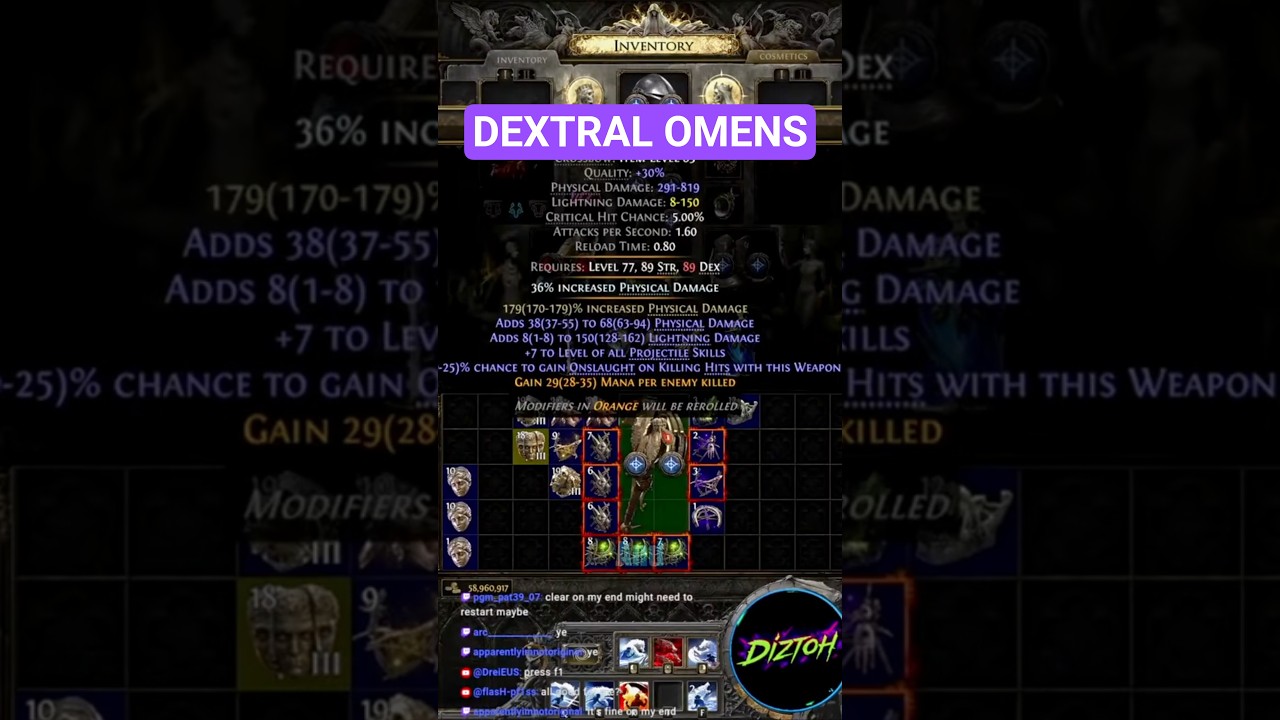 How Purple Omens Work + Sanctify | PoE 2 #pathofexile2 #shorts