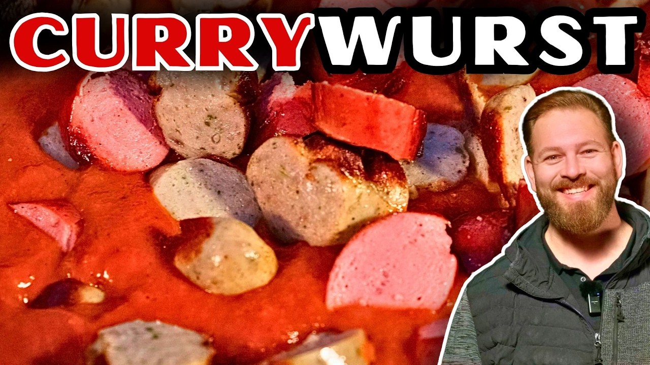 Meine Currywurst Sauce und kreative Toppings
