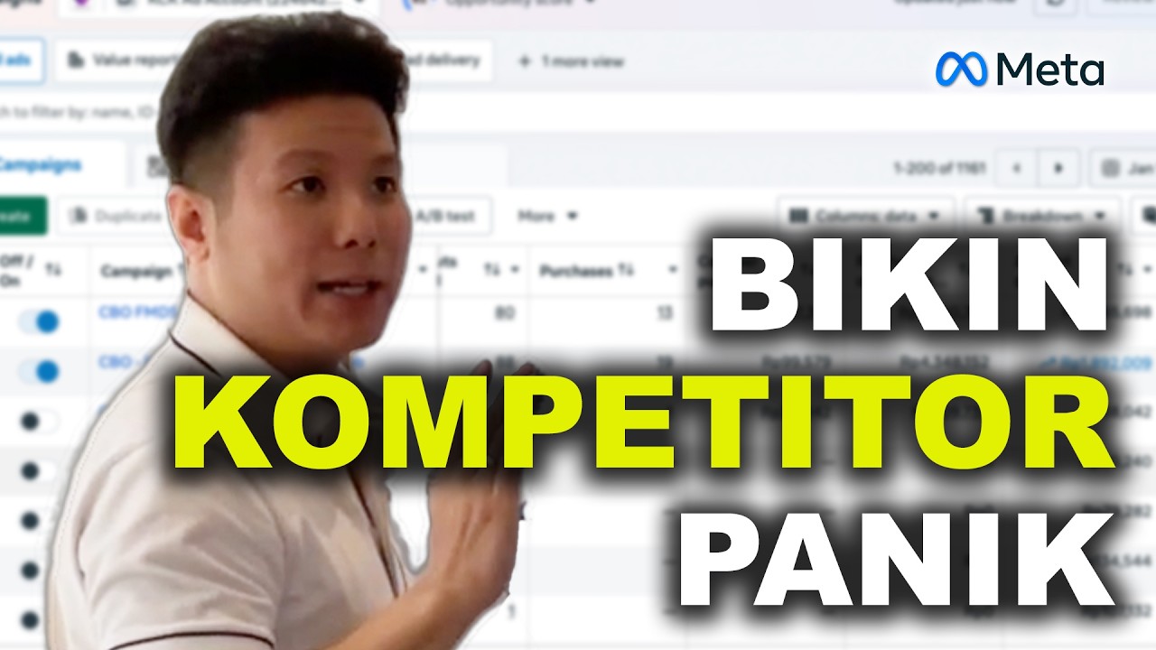 Kasih gua 13 menit buat bikin Iklan lu jadi terlalu MENDOMINASI MARKET (basic banget caranya)