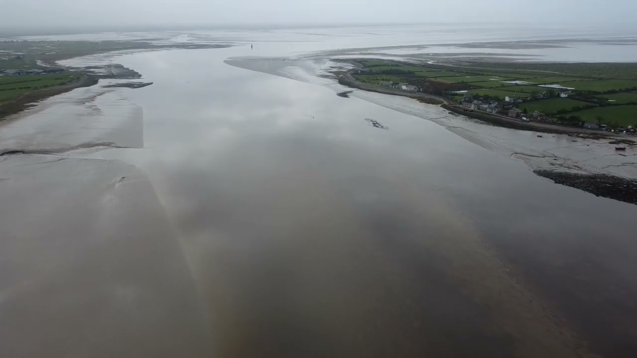 February 27TH 2026 Drone Footage of River Lune in Lancashire