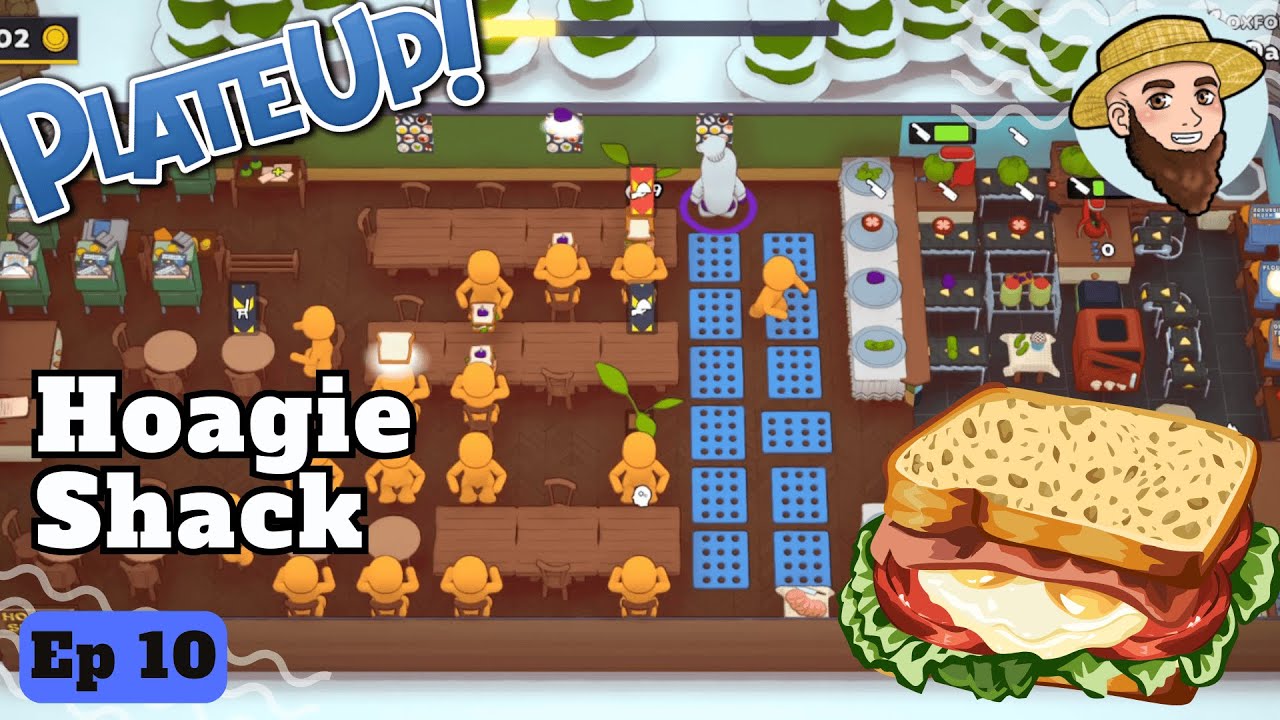 Hoagie Shack! - Solo Play PlateUp! I Part 10 #sandwhiches  #theontariogardener #plateup #update
