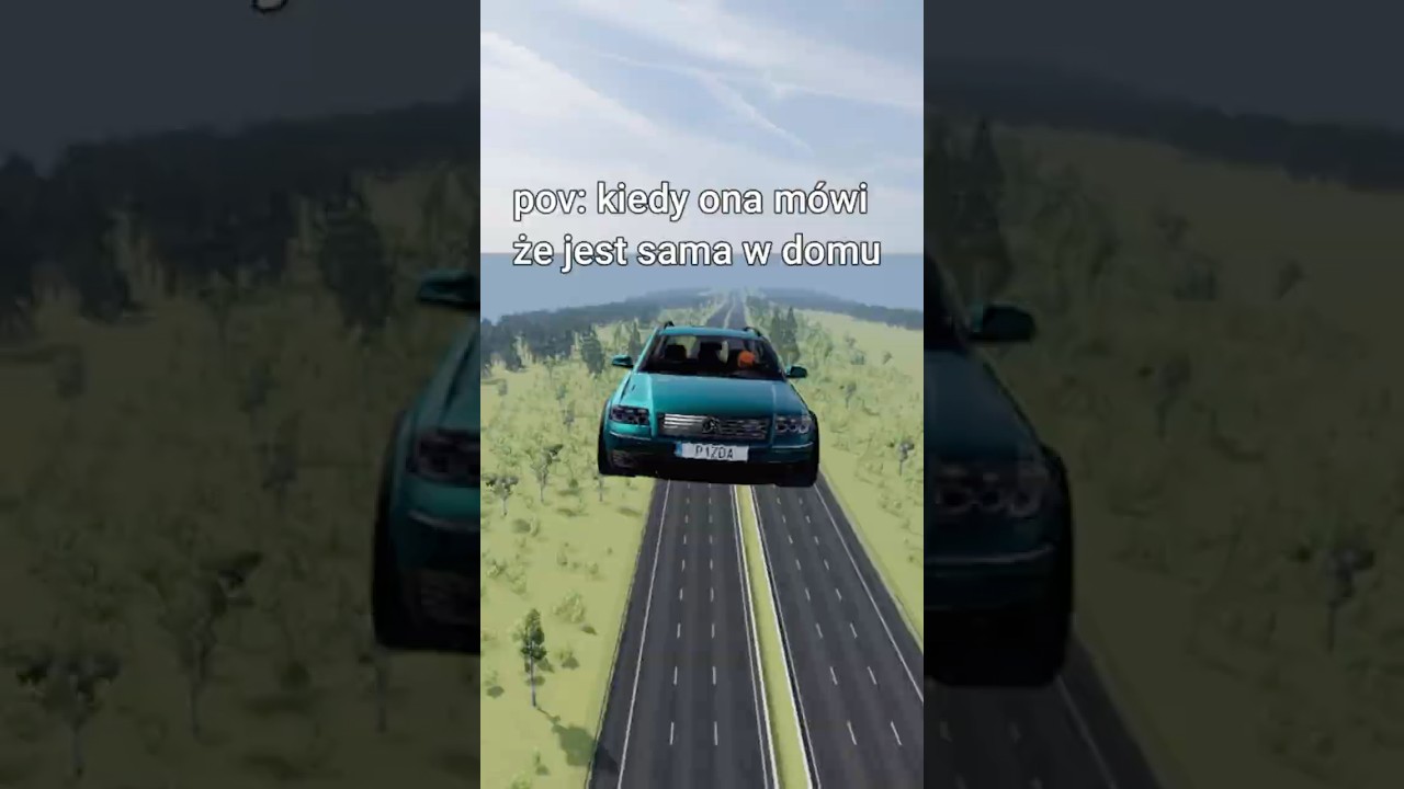 pov: kiedy ona jest sama w domu #shorts #youtubeshorts #viralshorts #beamng #homealone #gaming