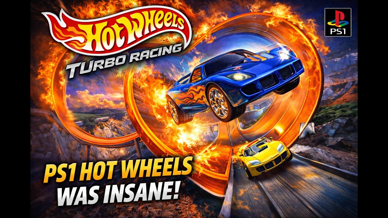Hot Wheels Turbo Racing PS1 – Pure Childhood Nostalgia in 5 Minutes