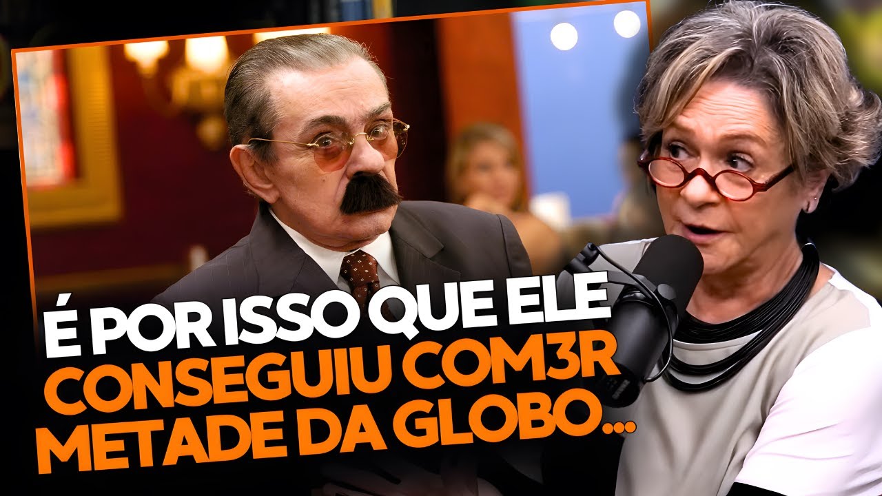 😱 “ELE COM3U METADE DA GLOBO” — EX-ATRIZ da GLOBO faz REVELAÇÃO BOMBÁSTICA sobre CHICO ANYSIO. 