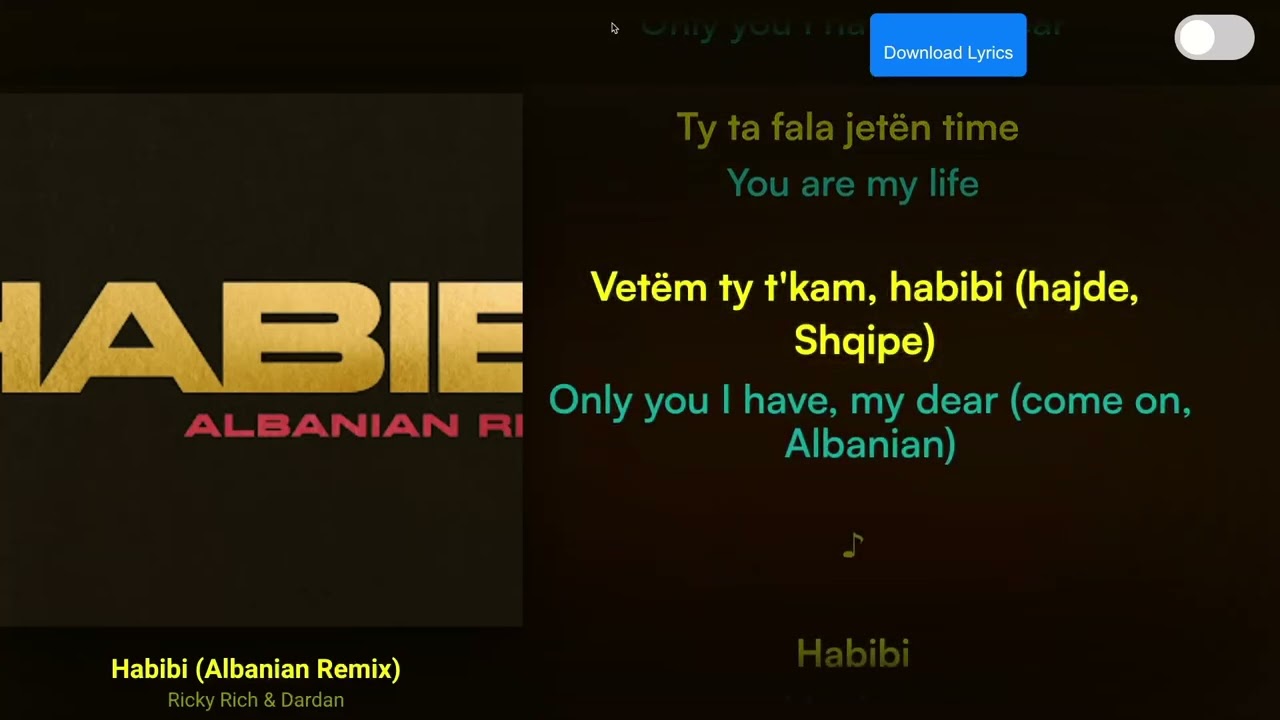 HABIBI - RICKY RICH (Aupa Karaoke)