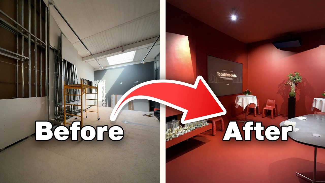 From Ordinary to Iconic: Microcement Transformation for Unique Home Showroom in Seattle