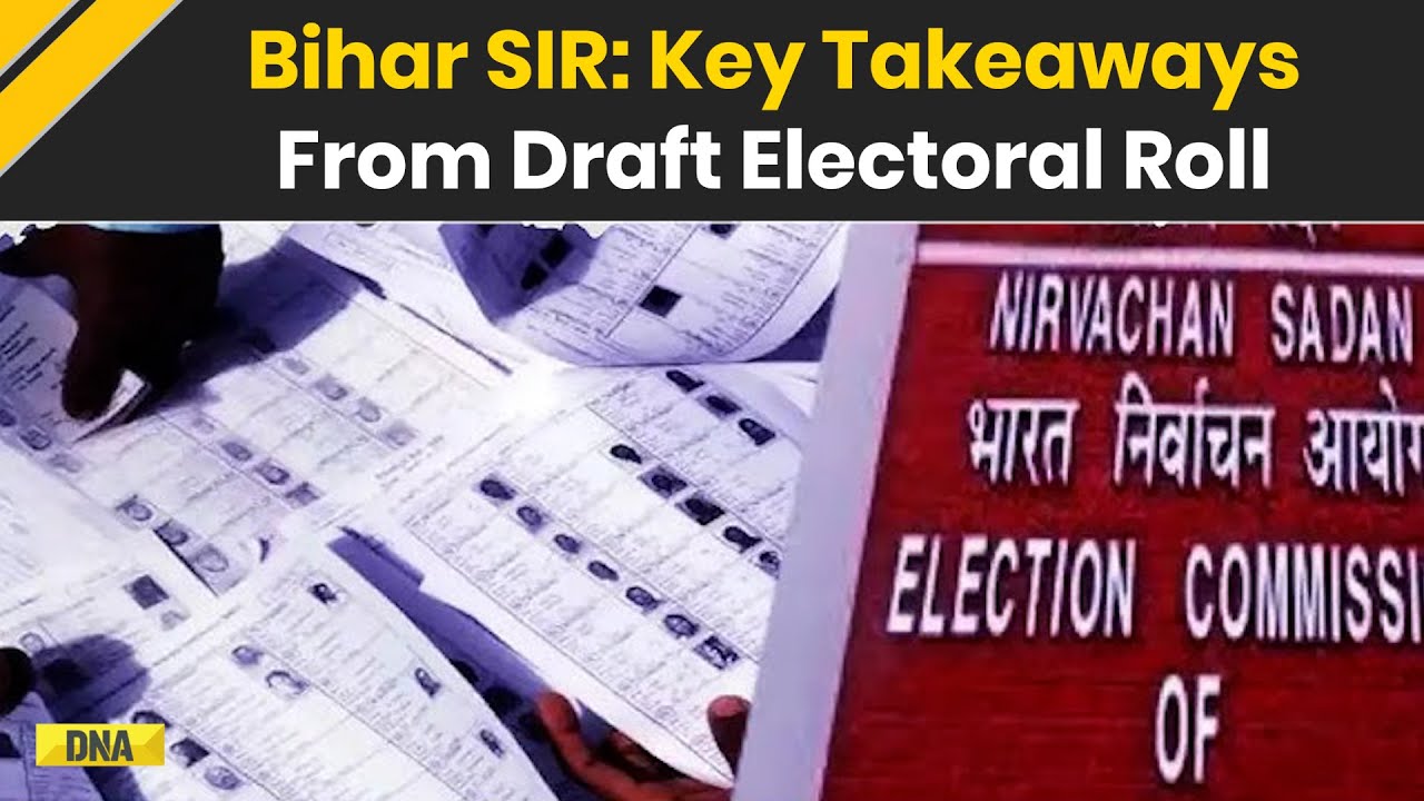 Bihar Electoral Roll Revision: Key Highlights From EC's Draft Voter List Update