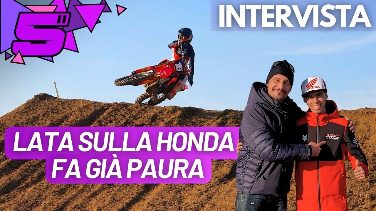 Valerio LATA sulla HONDA HRC - l'intervista e le prime immagini in pista