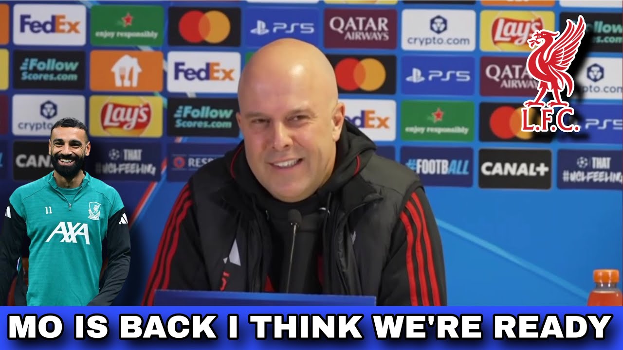 unbelievable praise from arne slot about Salah he is very happy that Mohamed Salah is back