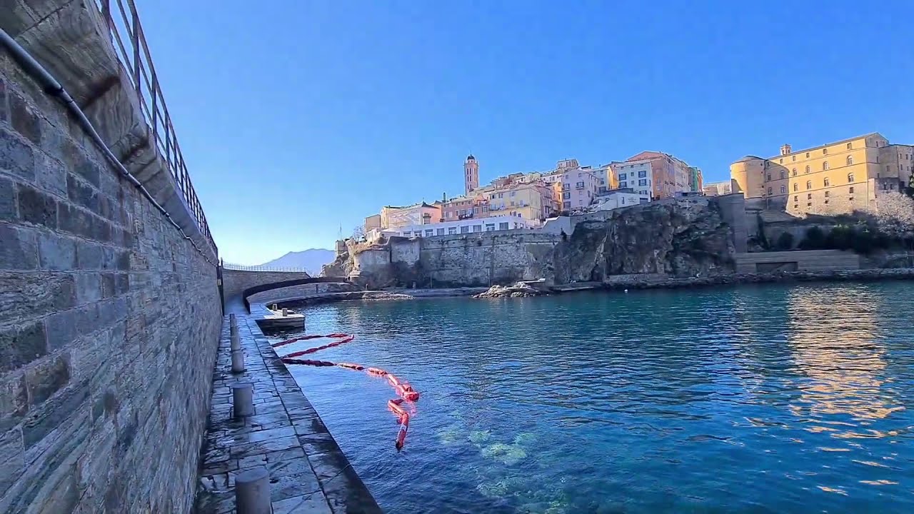 📌 Très belle journée à la ville de Bastia région de Haute Corse corsica France