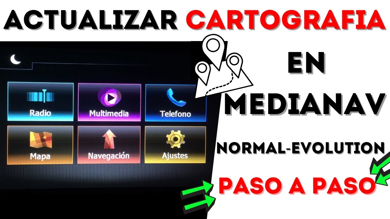 Como ACTUALIZAR la CARTOGRAFIA del MEDIANAV | UNBOXINGPLUS