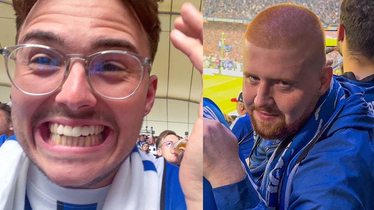 HSV vs Hertha BSC Relegation MITTEN UNTER HAMBURGERN