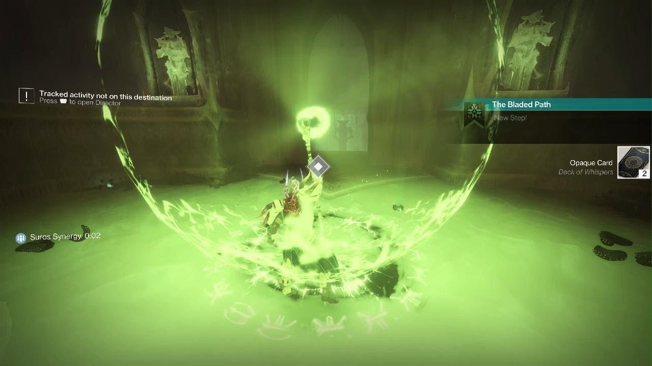 Destiny 2 The Bladed Path Void Attunement