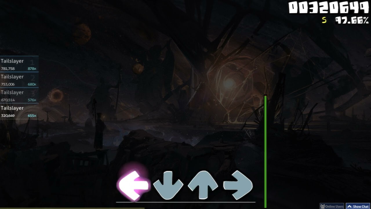 Osu 4 keys mania GHOST VIP 4 stars