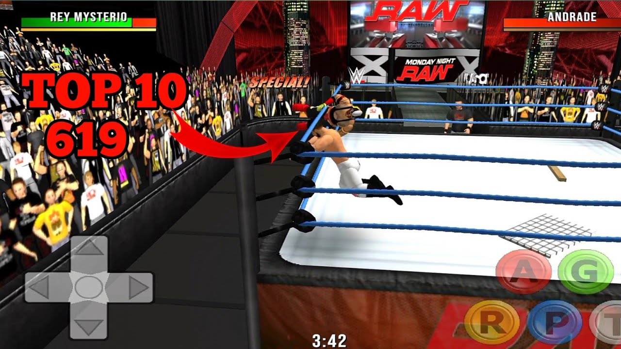 REY MYSTERIO TOP 10 619 FINISHING MOMENTS ON WR3D 21
