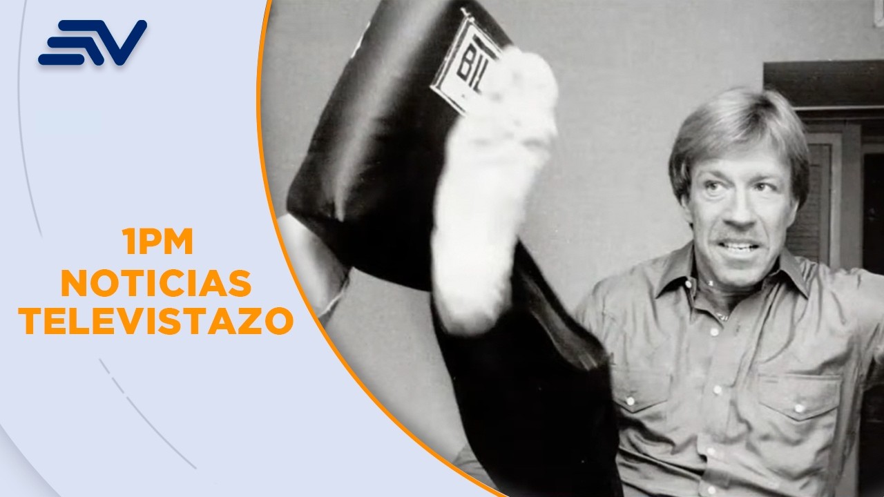 Muere el actor Chuck Norris a los 86 años | Televistazo| Ecuavisa